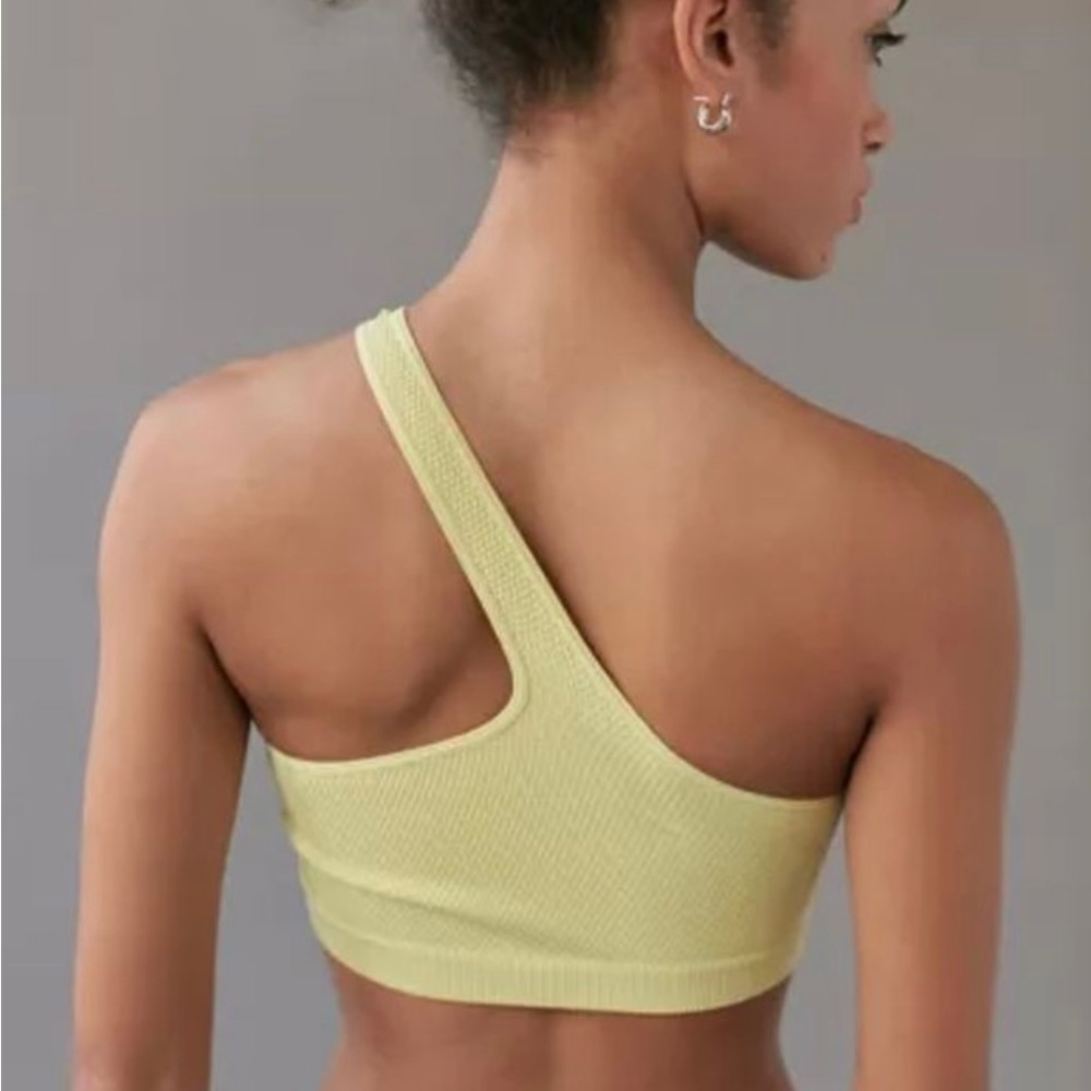 Urban Outfitters Top Base Layer XL Yellow NWT Pilates Princess Wellness Core